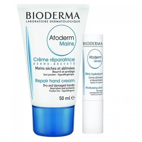 Bioderma Atoderm Mains Ongles + Atoderm Lipstick