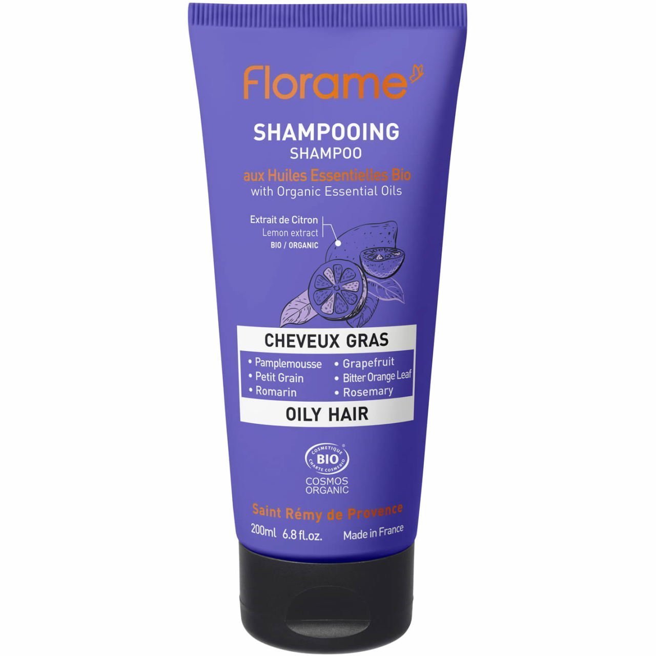 Florame Oily Hair Shampoo 200 ml.