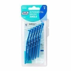 Tepe Angle Saplı Arayüz Fırçası Mavi 0,6 mm. 6'lı