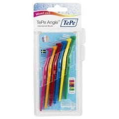 Tepe Angle Saplı Arayüz Fırçası Karışık Renk 6'lı
