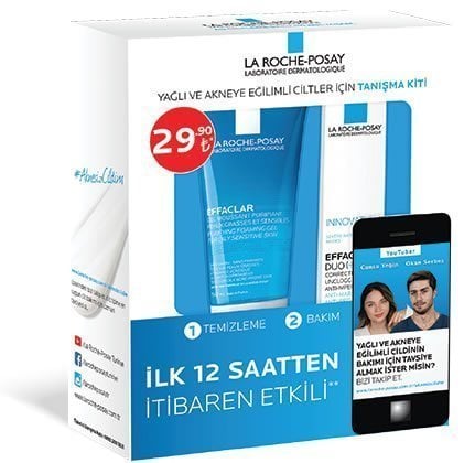 La Roche Posay Yağlı ve Akneye Eğilimli Ciltler İçin Tanışma Kiti