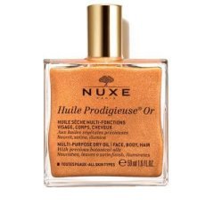 Nuxe Huile Prodigieuse OR 50 ml. - Altın Parıltılı Çok Amaçlı Kuru Yağ (Yüz Vücut Saçlar)
