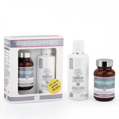 Dermoskin Medobiocomplex-k + Biotin Şampuan Hediyeli Paket