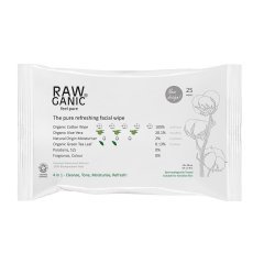 Rawganic Organik Yüz ve Makyaj Temizleme Mendili (4'ü Bir Arada)