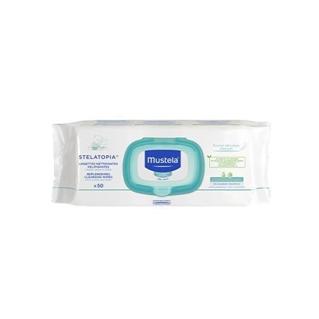 Mustela Stelatopia Replenishing Cleansing Wipes Islak Mendil 50 Adet